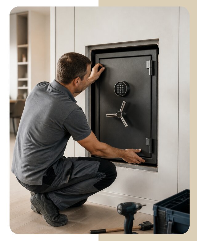 Установка огнестойкого сейфа в Феодосии по цене от 6603 р. | ДвериЛегко-Фдс