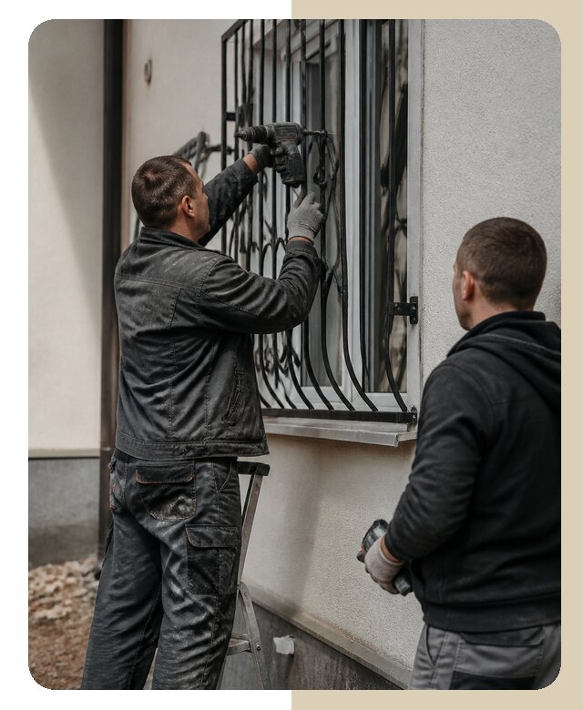 Установка наружных решеток в Феодосии от 4977 р. | ДвериЛегко-Фдс